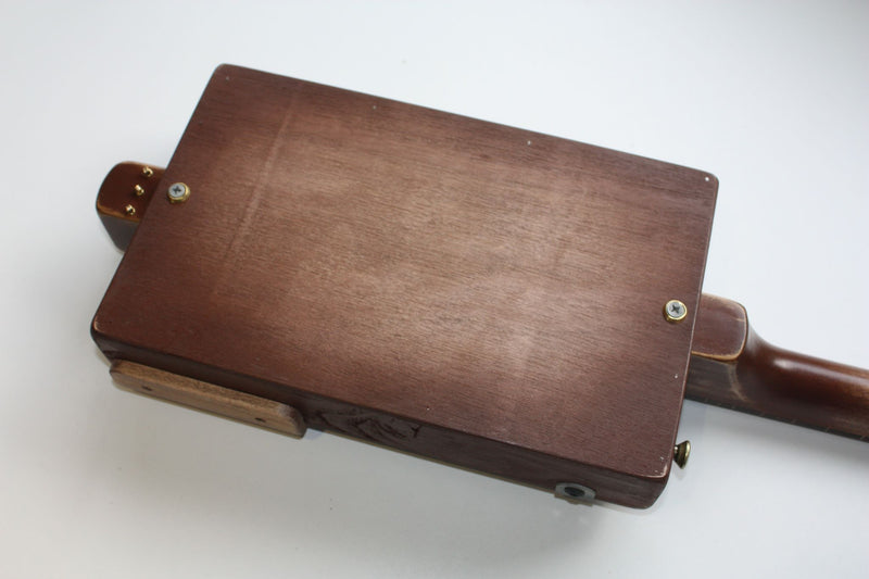 Workshop Series - Fretless - Russet - 3 String Cigar Box Guitar