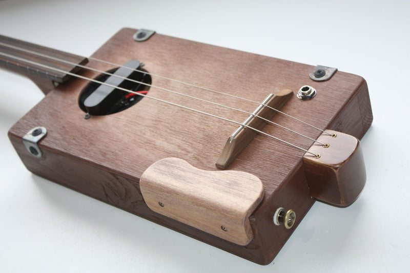 Workshop Series - Fretless - Russet - 3 String Cigar Box Guitar