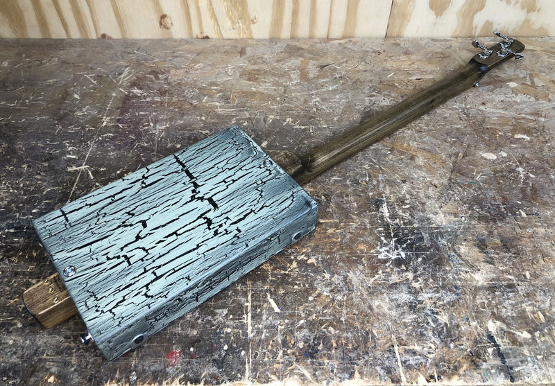 Workshop Series - Light Sage - 3 string cigar box guitar