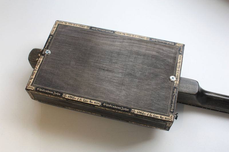 Workshop Series, Plague Doctor - Fretless - 3 String Cigar Box Guitar