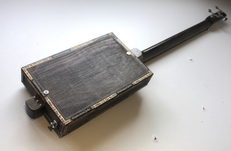 Workshop Series, Plague Doctor - Fretless - 3 String Cigar Box Guitar