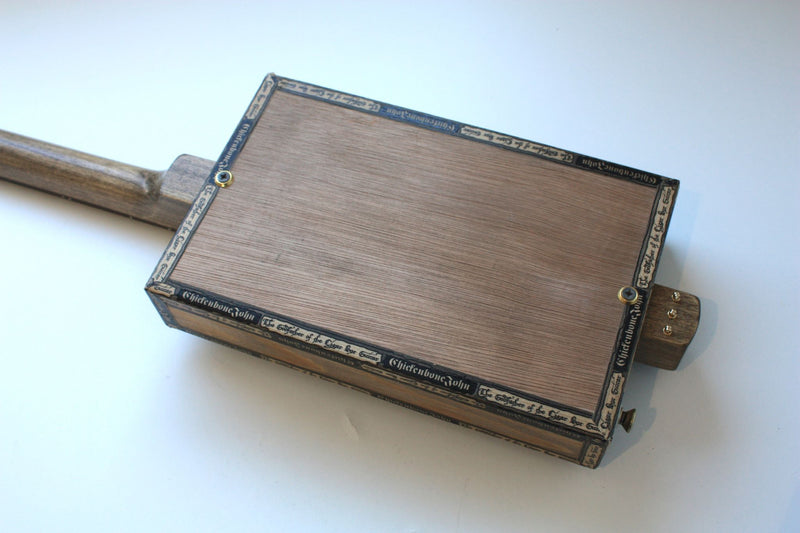 Workshop Series - Plague Doctor, Lefty - 3 String Cigar Box Guitar