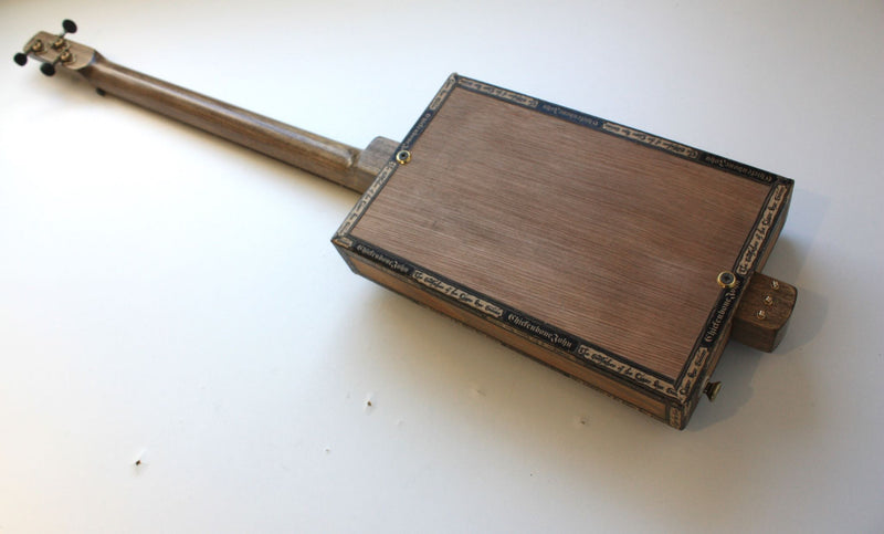 Workshop Series - Plague Doctor, Lefty - 3 String Cigar Box Guitar