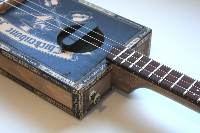 Workshop Series - Plague Doctor, Lefty - 3 String Cigar Box Guitar