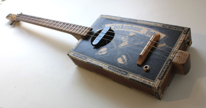 Workshop Series - Plague Doctor, Lefty - 3 String Cigar Box Guitar