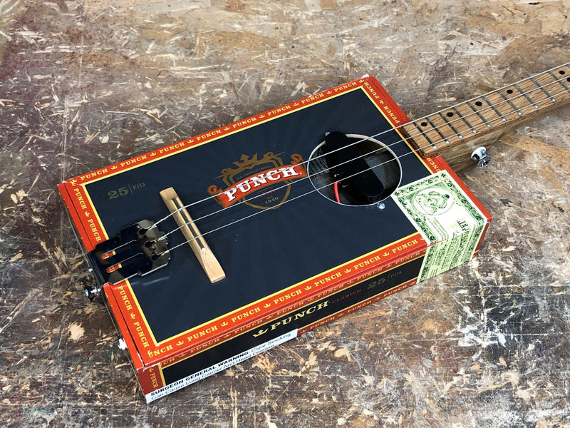 Workshop Series, Punch - 3 String Cigar Box Guitar