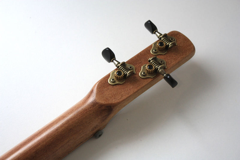 Workshop Series "I Went Down to the Crossroads" Red Crackle - 3 String Cigar Box Guitar