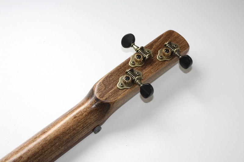 Workshop Series "I Went Down to the Crossroads" Red Crackle - 3 String Cigar Box Guitar