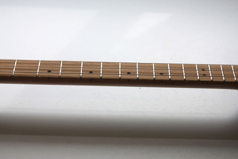 Workshop Series "I Went Down to the Crossroads" Red Crackle - 3 String Cigar Box Guitar