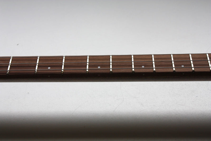 Workshop Series "I Went Down to the Crossroads" Red Crackle - 3 String Cigar Box Guitar