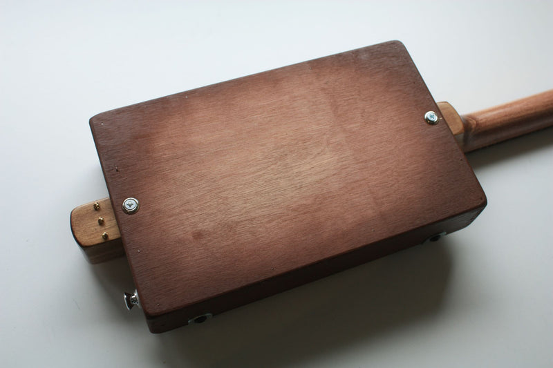 Workshop Series - Fretless - Russet - 3 String Cigar Box Guitar
