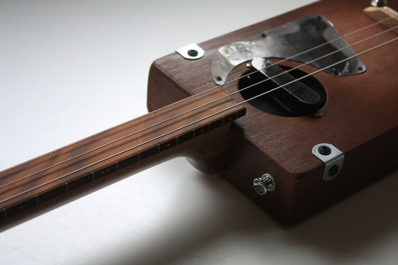 Workshop Series - Fretless - Russet - 3 String Cigar Box Guitar