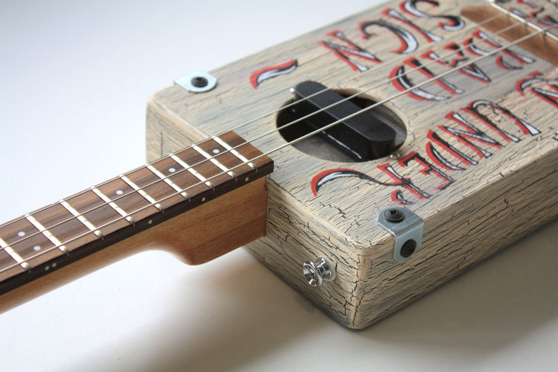 Workshop Series - "Born Under a Bad Sign" Cream - 3 String Cigar Box Guitar