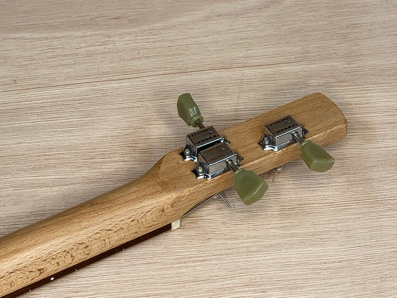 Ramon Allones short scale 3 string cigar box guitar - rail humbucker