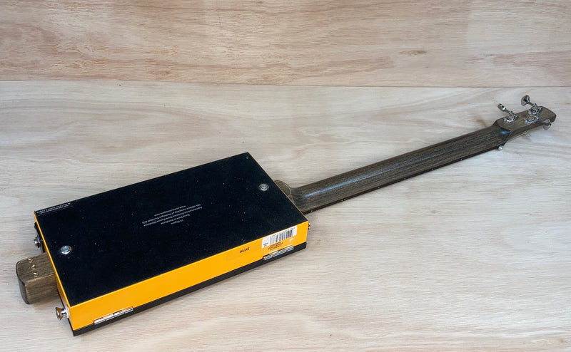 Camacho rail humbucker 3 string cigar box guitar