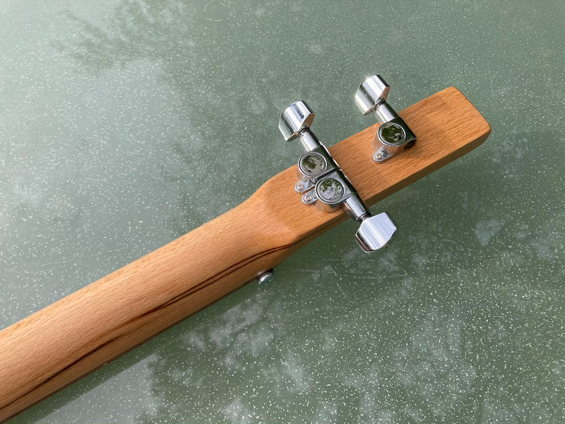 Davidoff,  under-saddle piezo pickup, short scale - 3 String Cigar Box Guitar