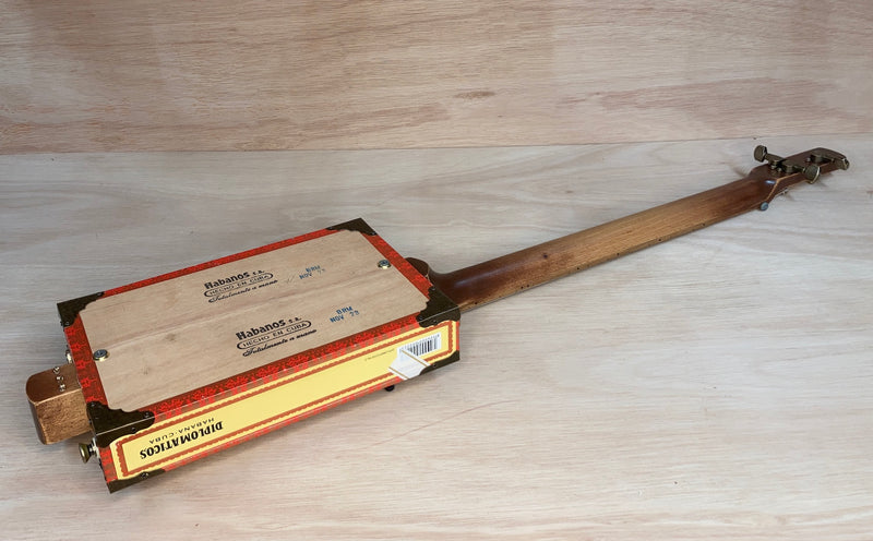 Diplomaticos twin humbucker cigar box guitar