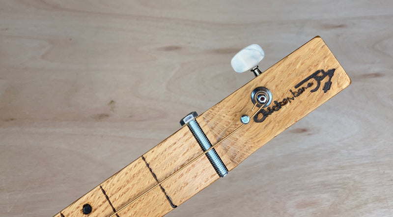 Gonzalez Diddley Bow - piezo pickup