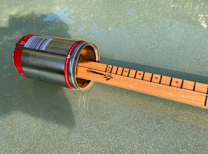 One String Canjo - Diddley Bow with piezo pickup