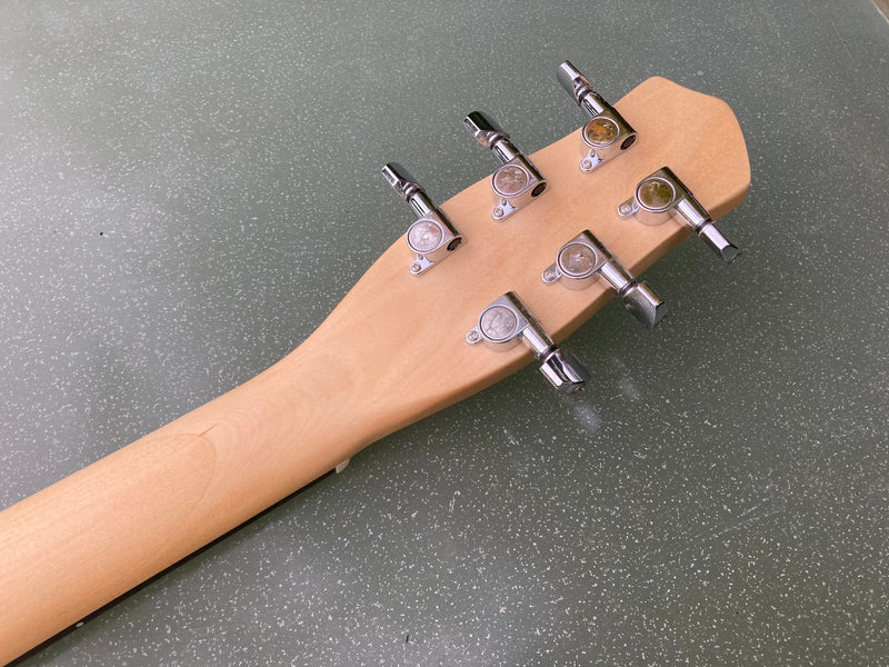 Jaegermeister style  6 string Acoustic cigar box guitar