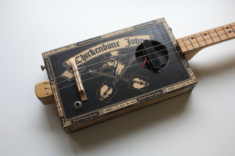 Workshop Series, Plague Doctor - 3 String Cigar Box Guitar