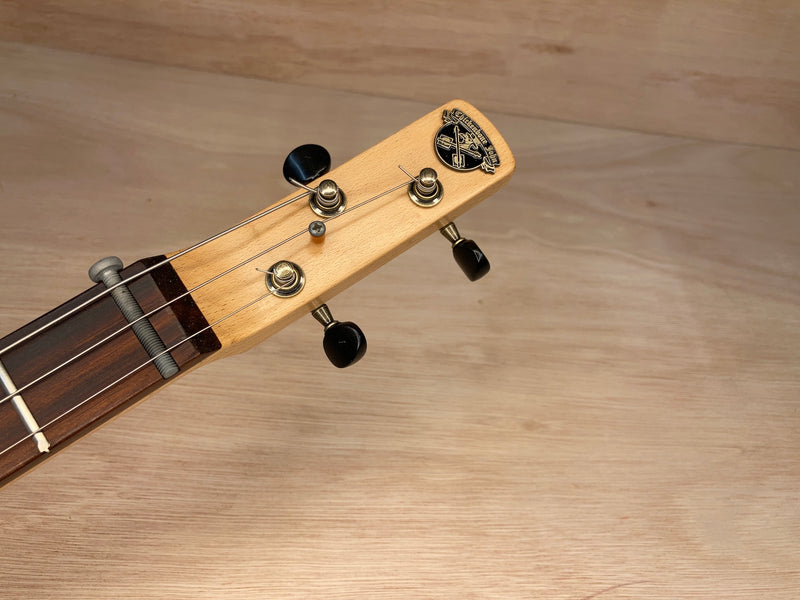 Oliva rail humbucker 3 string cigar box guitar