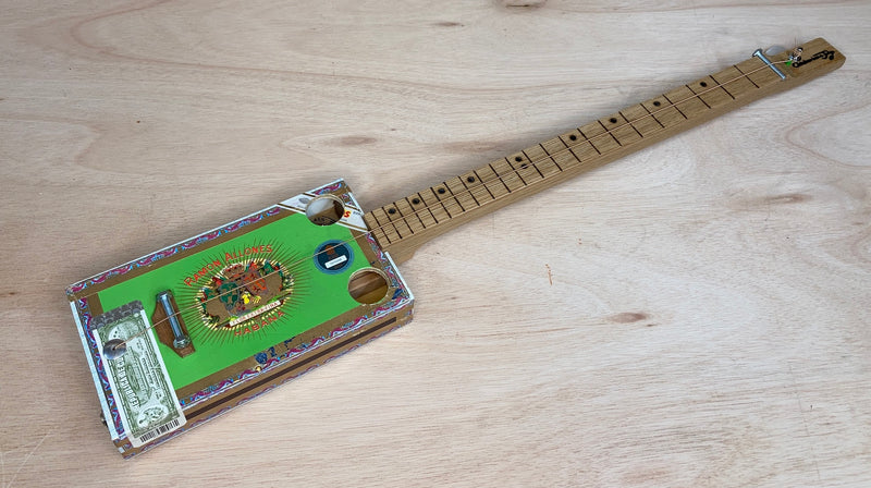 Ramon Alones Diddley Bow - piezo pickup