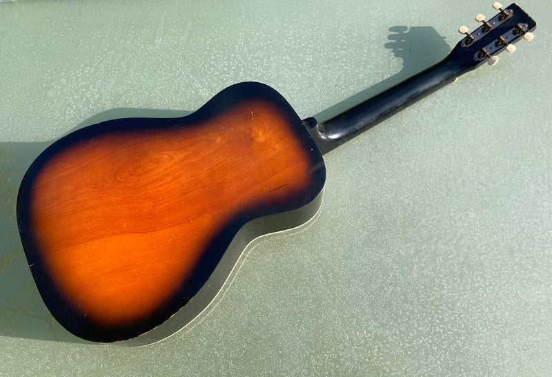 Harmony Stella 929 sunburst vintage 6 string guitar