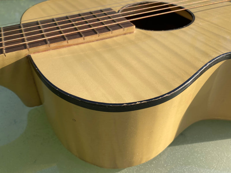 Harmony Stella 929 ivory vintage 6 string guitar