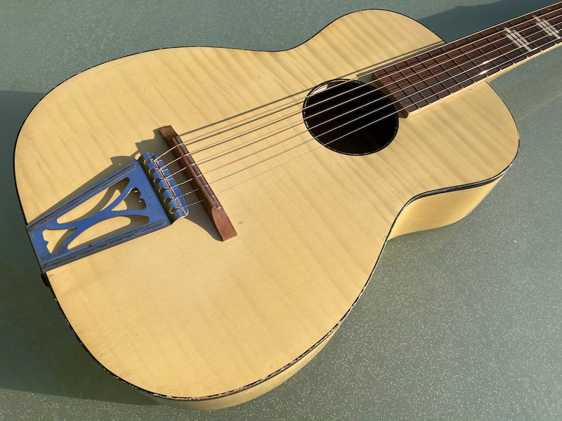 Harmony Stella 929 ivory vintage 6 string guitar