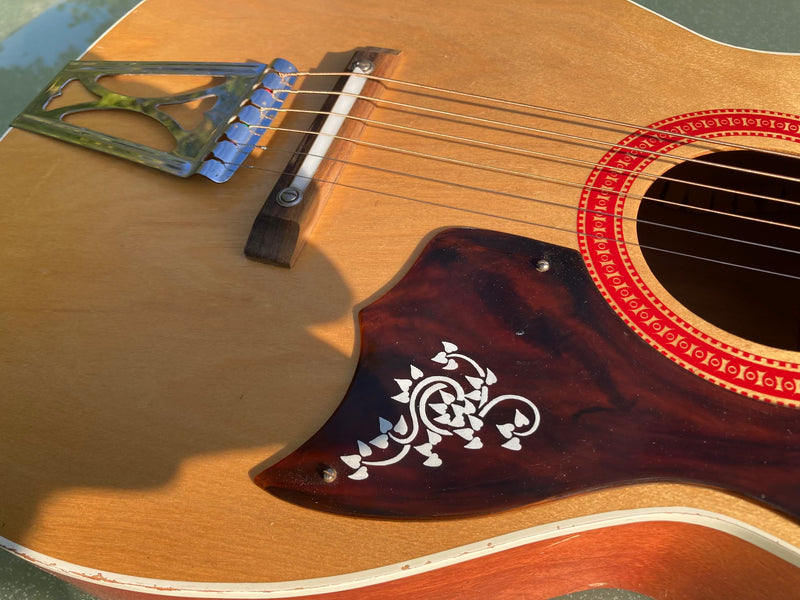 Harmony Stella 929 blonde vintage 6 string guitar