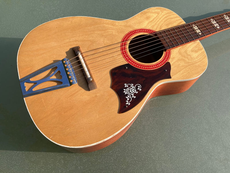 Harmony Stella 929 blonde vintage 6 string guitar