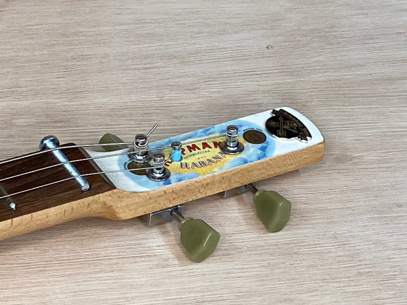 H. Upmann 3 string humbucker cigar box guitar