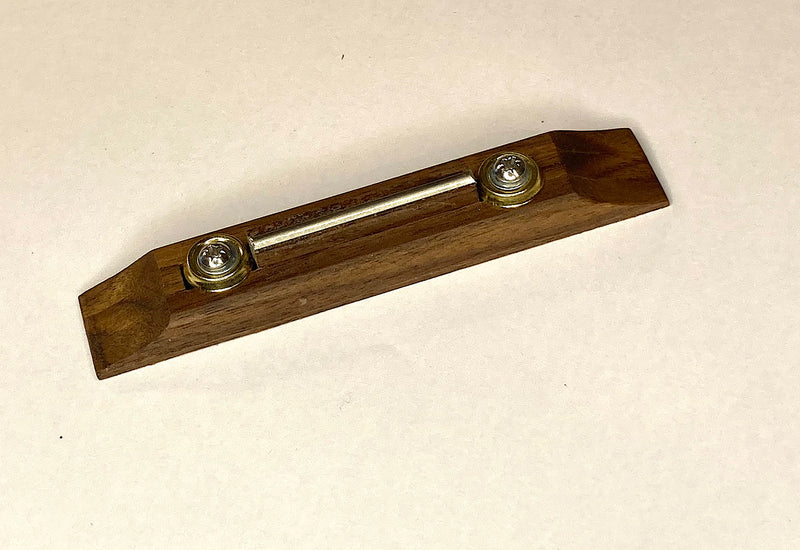 Bridge - Adjustable height with fretwire saddle for 3 string