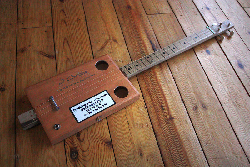 Build Your Own Guitar Basic Cigar Box Guitar Kit - Complete Build-Your ...