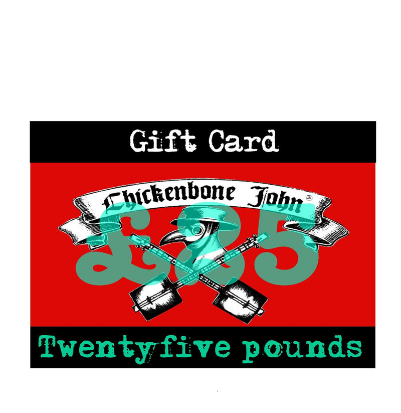 Chickenbone John GIFT CARD