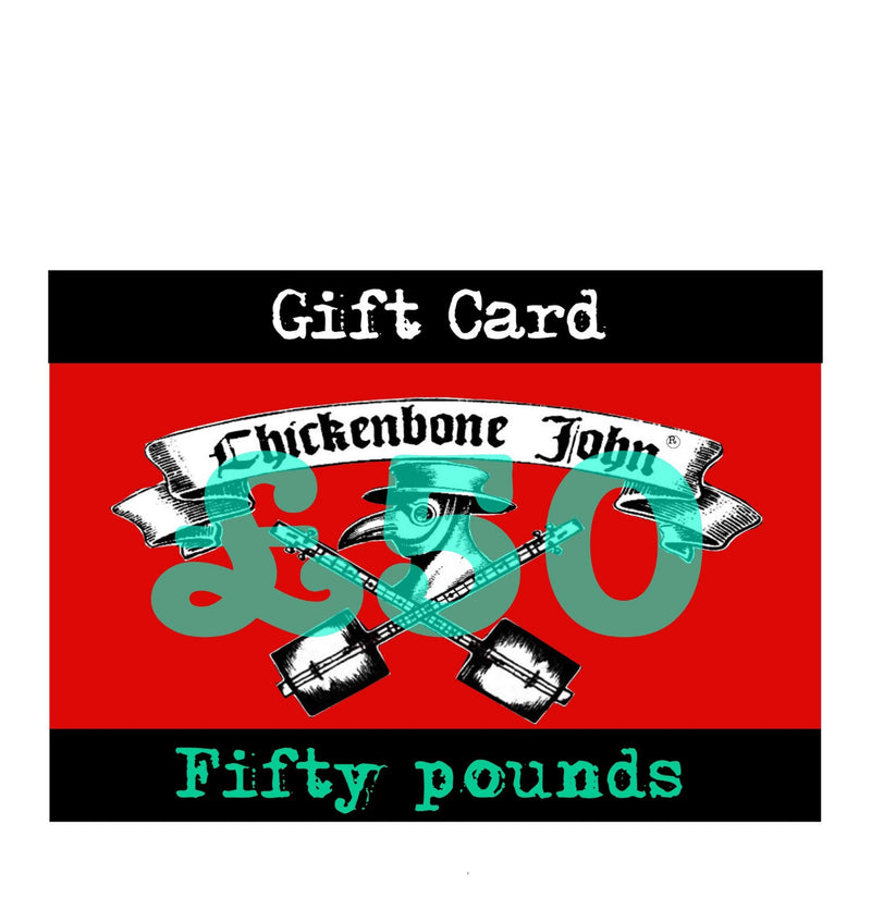 Chickenbone John GIFT CARD