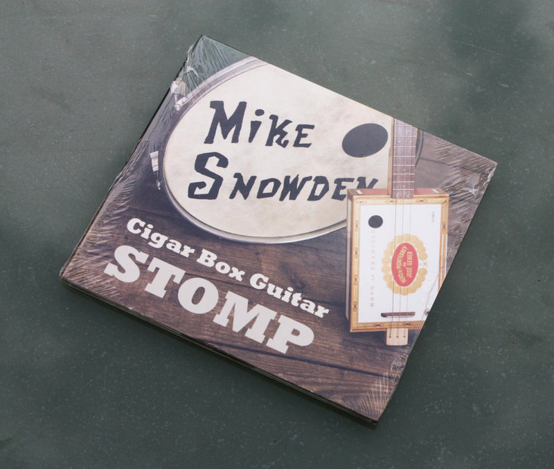 Mike Snowden - "Cigar Box Guitar Stomp" featuring 10 tracks.