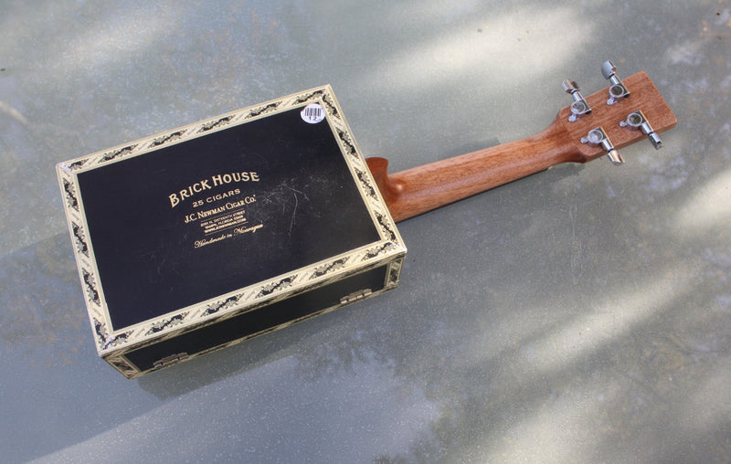 Brickhouse cigar box soprano ukulele