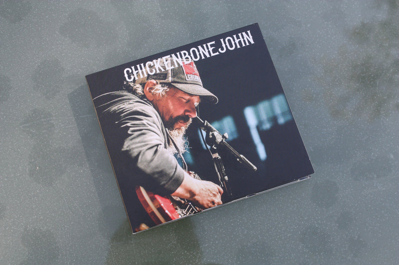 ChickenboneJohn  "ChickenboneJohn" CD featuring 14 tracks. 