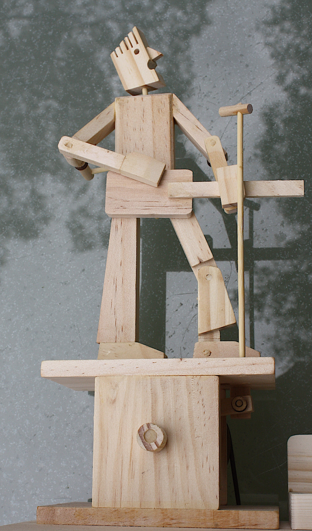 Guitar Player Timberkit Automaton fully built. 