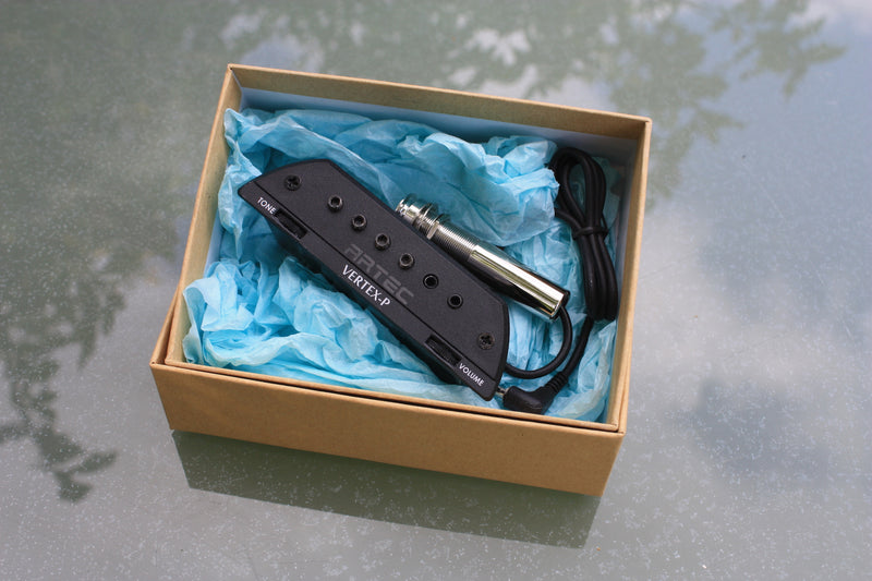 Artec Vertex-P soundhole pickup for acoustic guitar