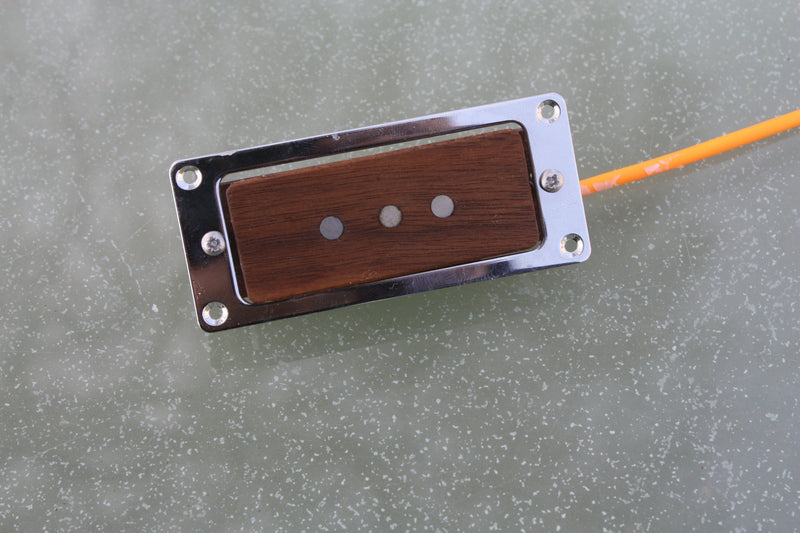 Handwound 3 pole Blackwalnut pickup made by ChickenboneJohn.